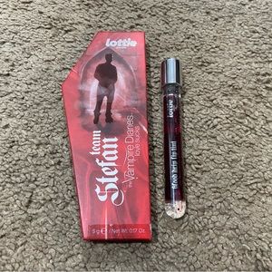 Lottie London Vampire Diaries Eyeshadow Palette Team Stefan Blood Drip Lip Tint